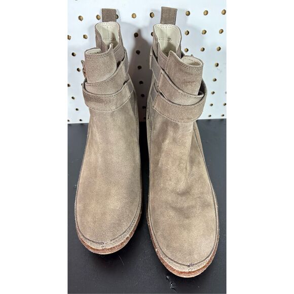 Merrell Woman Comfort Stone Tremblant Ankle Suede Wedge Shoes boots sz 8.5 - Picture 8 of 13